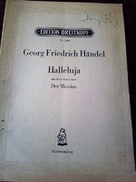 An Old Sheet - händel, georg friedrich halleluja