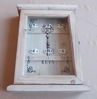 Fali kulcstartó szekrény 6 kulcs