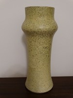 Retro kerámia váza, jelzett: M.E.