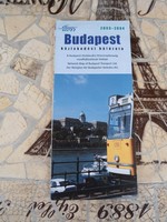 Budapest Közlekedési Hálózata térkép 2004-2004, BKV térkép
