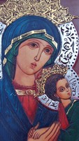 Régi ikon Mária