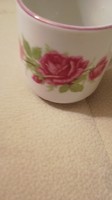 Zsolnay rózsás kávés csésze