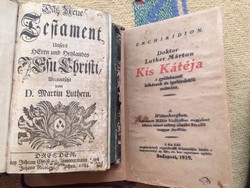 Luther Márton Bibliája, 1724!!! + Enchiridion 1929! 