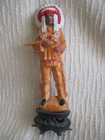 retro trafikáru Indián figura,műanyag szobor