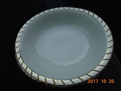 Rosenthal Platina csíkokkal peremén deszertes tál Gloriette Platin minta