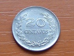 KOLUMBIA COLOMBIA 20 CENTAVOS 1970