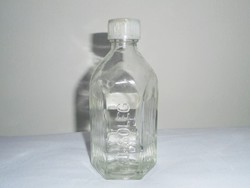 Gyógyszertári gyógyszeres üveg palack KÜLSŐLEG felirattal - Nagymaros Gyógyszertár - 200 ml 