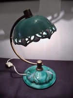 Kerámia lámpa, szecessziós stílusban