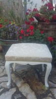 Provence chippendale barokk lábtartó , szék