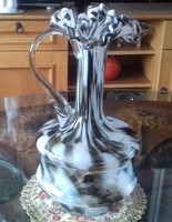 Ritka forma, nagyon szép üveg. ......34 x 14 cm