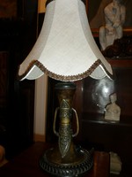 Antik bronz asztali lámpa eladó az 1920-as évekből