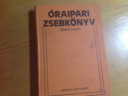 Óraipari zsebkönyv  magyar László