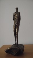 Vilt Tibor Magány (1944) utánöntés, bronz szobor
