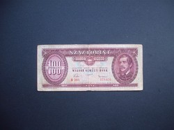 100 forint 1957 B 284 ritkább évszám  