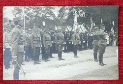 I. Világháború - Esketés 1918 - képeslap