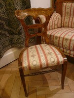 Bieder támlás szék 1820-40
