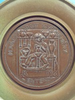 Kovács Margit plaque marked