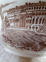A Londoni  "Hampton Court Palace"(Királyi Palota) nyomatával-csésze(4)