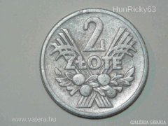 2 Zloty - Lengyelország - 1958.