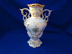 Hollóházi Barokk váza,hibátlan
