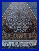 Kézi csomózású Herati futó szőnyeg!! 300x78cm.Hibátlan.