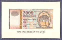 2000 Forint 2000 MILLENNIUM  UNC