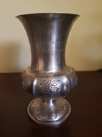Bécsi biedermeier ezüst váza