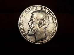 Román ezüst 1 lej 1900