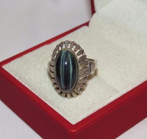Gyönyörű régi kézműves ezüst gyűrű