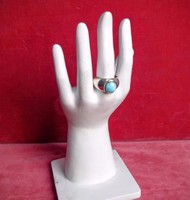 Larimar köves ezüst gyűrű