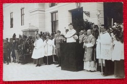 I. Világháború - 1918. - Esketés Ludovika - képeslap