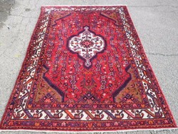 Hamadán gyönyörű kézi csomózású gyapjú szőnyeg eladó 220cmx145cm