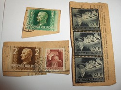 Horthy bélyegek háború alatt feladottak IV.