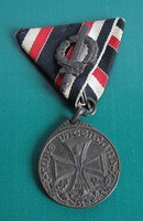 I. VH. német kitüntetés - 1914 - "FÜRS VATERLAND" - "A HAZÁÉRT"     