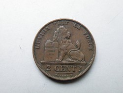 Ap 565 - 1873 Belgium 2 cent II. Leopold