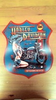 Harley Davidson reklám lemez tábla / replika
