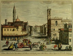 Locchi Jos. rajza után : Városkép, Fiorentina