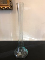 Üveg cső váza 