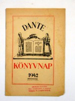 Book day dante price list 1941-42. Season 1942 old newspaper 1207