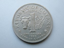 Ap 591 - 1970 Guyana köztársaság 1 dollár  FAO