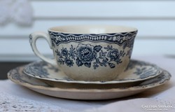 Bristol Crown Ducal angol teás csésze szett, melyből 1 szett Csipkelekvár részére foglalva