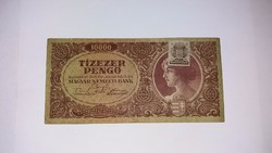 Tizezer  Pengő 1945-ös  , szép bankjegy !