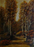 Moona - Erdő belseje PAÁL LÁSZLÓ festményének másolata