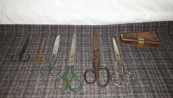 Old antique scissors in one!
