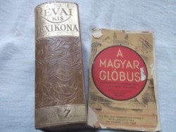 Akció ! Révai Kis Lexikona+Magy.Glóbus 1936 Révai, bőrkötés
