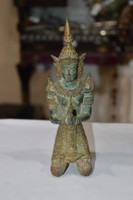 Indonéz bronz figura