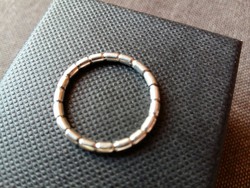 Vékony ezüst karikagyűrű