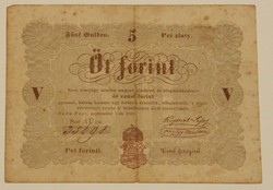 5 forint 1848/1