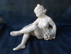 Karácsonyra!Hatalmas porcelán balerina.Bécsi.1910 körül.Méret:30x25cm
