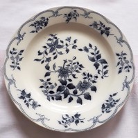 Villeroy & Boch kék - fehér tányér, nagy 27,5 cm